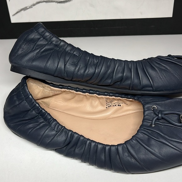Coach Black Ballet Flats Women Size US 7B - Picture 8 of 16